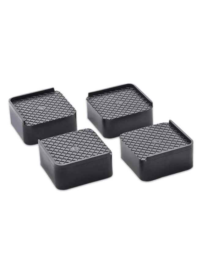 Dunekart Heavy Duty Fridge Stand for Washing Machine, Cupboard, Single & Double Door Refrigerator, Sofa Base – Multipurpose Base Support (Set of 4 Pcs) - Image 1